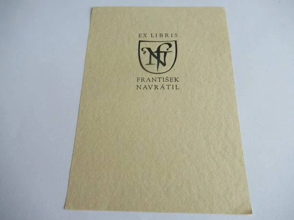 Originální válečný dřevoryt 13,5 x 9,5 cm – František Navrátil (1944) – Oldřich Menhart