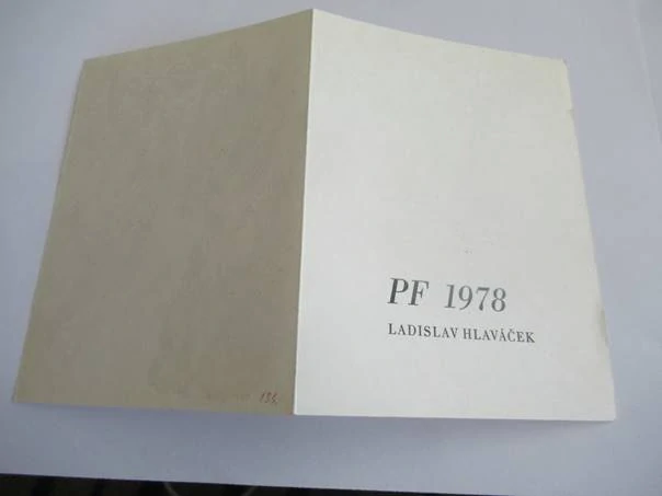 Novoroční PF 1978 s motivem z řecké mytologie pro Ladislava Hlaváčka, vhodné pro sběratele drobné grafiky, autor prof. Bohumil Krátký, originální podepsaný tisk, rozměr 14 × 10,5 cm