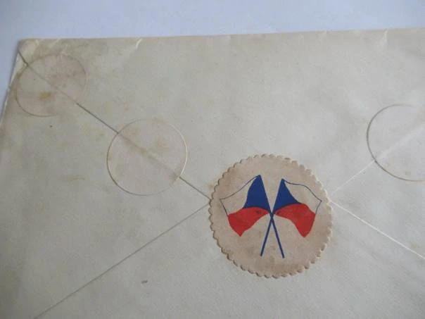 DALEŠICE V ČECHÁCH - R - 22.5.1946 - R + NÁRODNÍ ZÁLEPKA