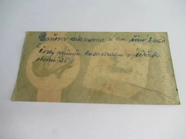 Dobová reklamní účtenka TIVOLI DÉLICATESSE MARGARIN – S. Heikorn, Olomouc (První republika)