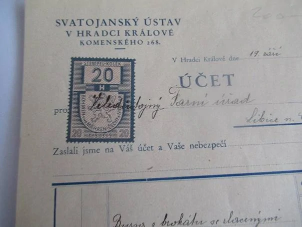 Hradec Králové - Svatojanský ústav pro hluchoněmé dívky - 1940