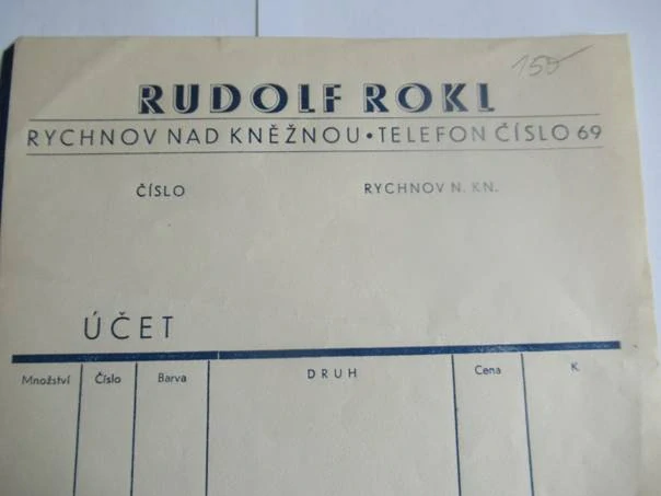 Rychnov nad Kněžnou - Rudolf Rokl