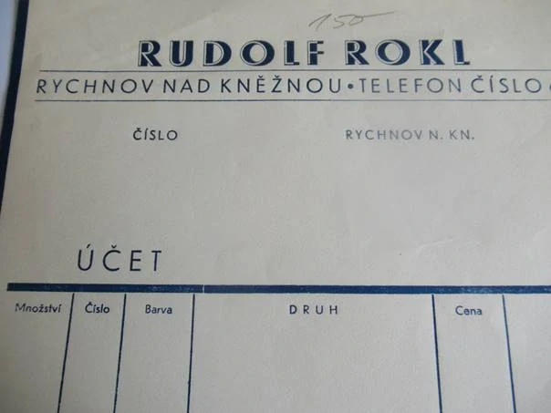 Rychnov nad Kněžnou - Rudolf Rokl