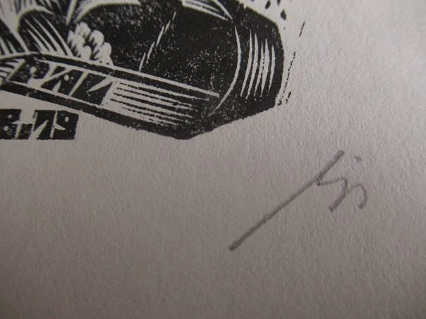 Signované portrétní exlibris Kósa Bálint, 20,5 × 14,5 cm – Pál Kitaibel pro Dr. Károly Kovács (1979)