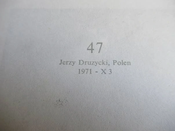 Erotické exlibris Vagn Clemmensen, 13,5 × 10 cm – Jerzy Drużycki (Polsko 1971)