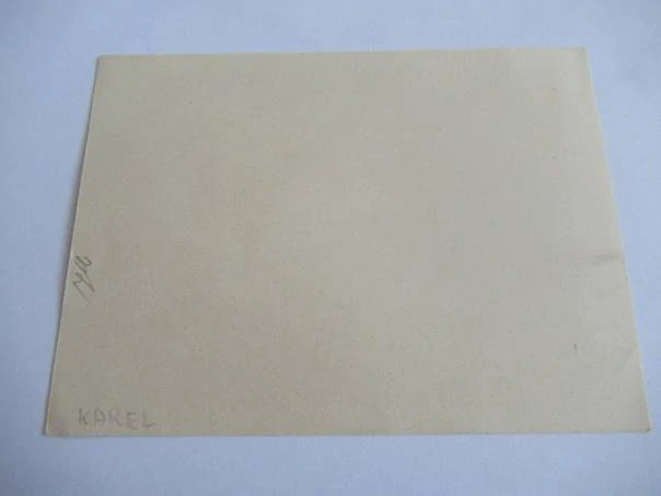 Originální Litografie Exlibris Břetislav Peterka – Oldřich Karel (12,5 x 9 cm)