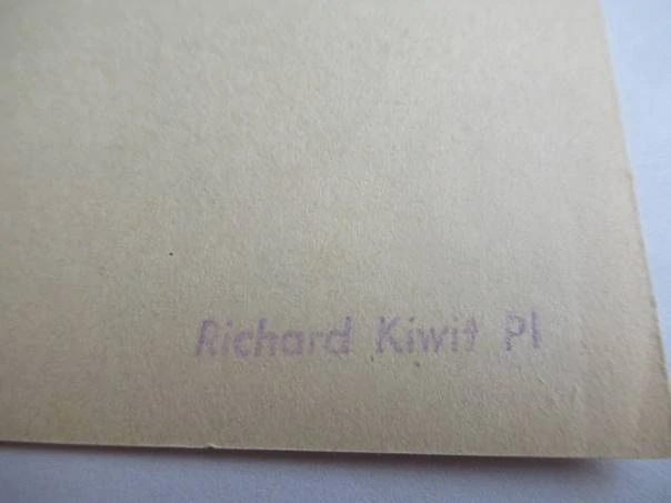 Exlibris Poutník – H. Michelson, 1936, Richard Kiwit – Zinkografie / knihtisk, 10 × 7 cm