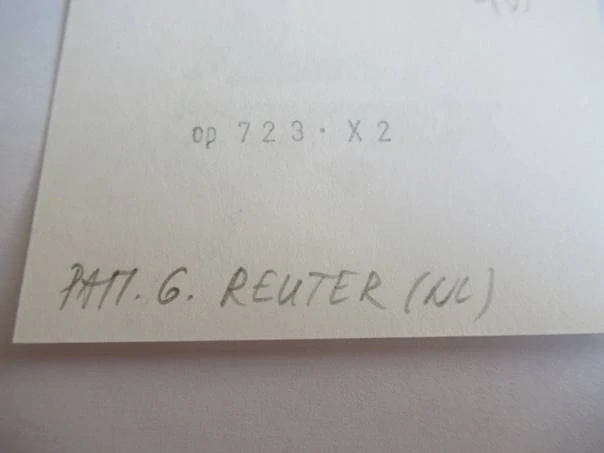 Exlibris – pro H. Arndta – G. Reuter – X2 (dřevoryt), erotický motiv s akrobatickým aktem muže a ženy – 11,5 x 7,5 cm