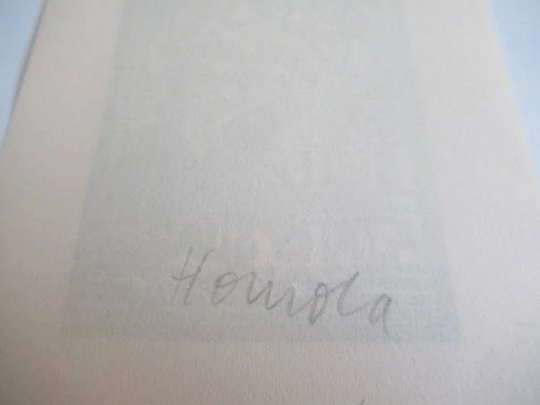 Exlibris pro Christian Selle – Karel Homola (14,5x10,5 cm)