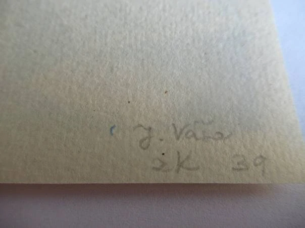 Exlibris – Stanislav Gajdošík – J. Váňa (1939) – Motiv: Zářící otevřená kniha s iniciálou M, originální zinkografie (6,5 x 5 cm)