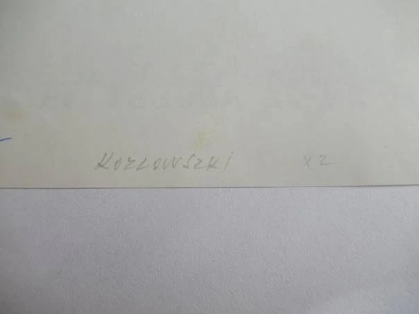 Exlibris Istvan Rethy, Kozlowski, 1972 – originální podélný dřevoryt X2, motiv 14. mezinárodního kongresu v Dánsku, 15,5x10,5 cm