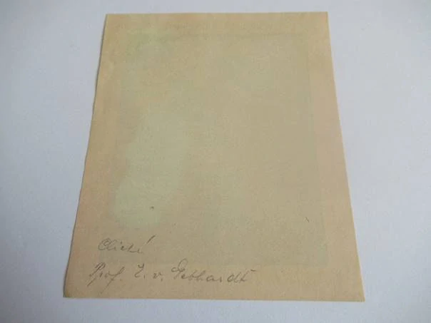 Exlibris – August Bagel – Prof. Eduard von Gebhardt – motiv: Rozsévač na poli – 12×10 cm – zinkografie (klišé) – 1901