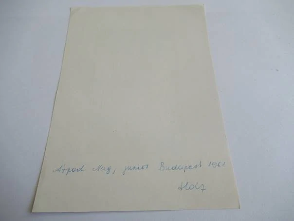 Exlibris – Mme. Dr. Szilvássy – Árpád Nagy junior – Oznámení o stěhování v egyptském stylu – dřevoryt (X2), 15×10,5 cm