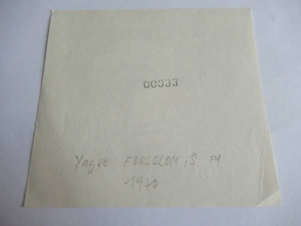 Exeroticis – Jørgen Vils P. – Yngve Forsblom – Erotický výjev v přírodě – původní zinkografie / perokresba, 11×10 cm