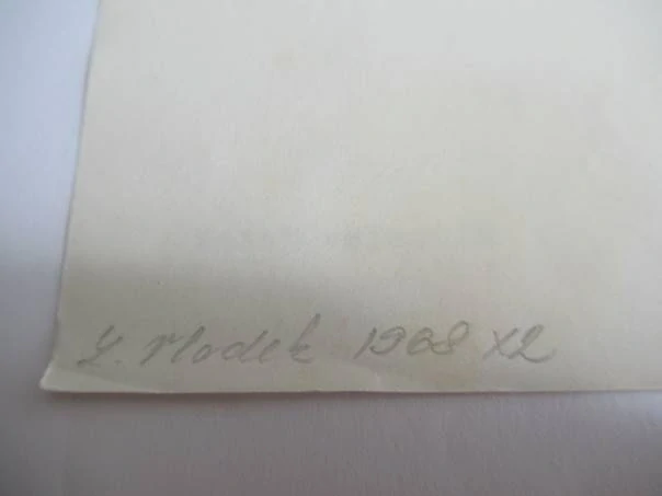 Sběratelská PF 1969 – autor: Ladislav Vlodek – motiv akt ženy v krajině, dřevoryt X2 (21 × 10 cm)
