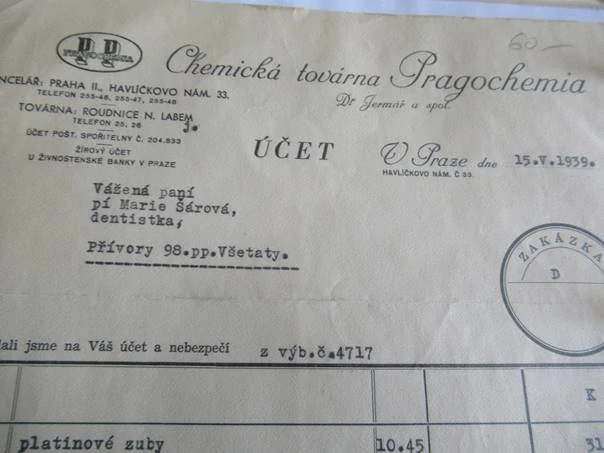 Praha - Pragochemia - chemická továrna - 1939