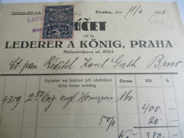 Praha - Lederer a König - 1928
