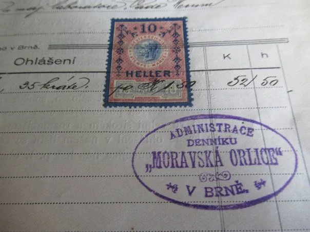 Brno - Administrace deníku ,,Moravská Orlice" - 1917