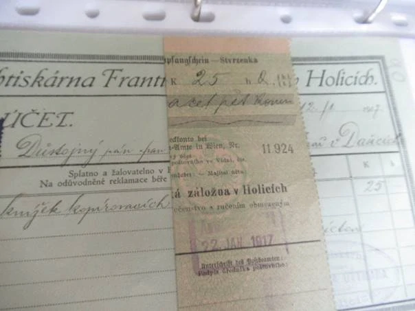 Holice - Fr. Ottmar - Knihtiskárna - 1917