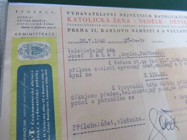 Praha II. - Redakce - Vydavatelství - 1940