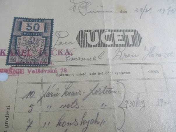 Sušice - Karel Tučka - provaznictví - 1940