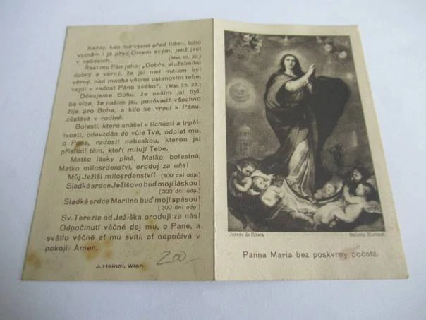 Panna Maria bez poskvrny počatá - Hrabě Otta z Harrachu na Rohravě