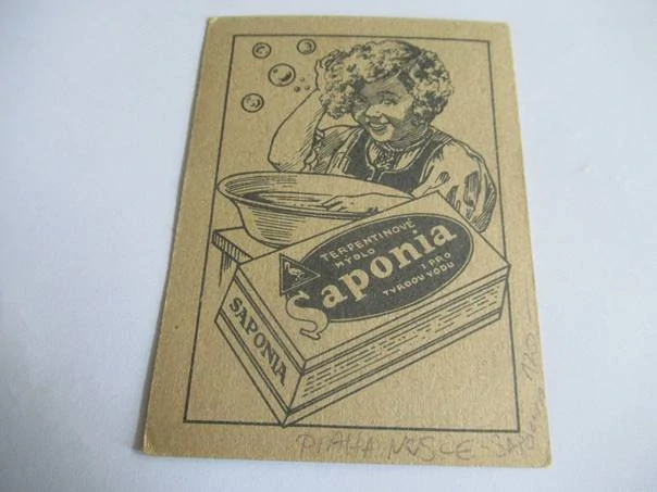 Praha - Nusle - Saponia - Terpentinové mýdlo - Chod