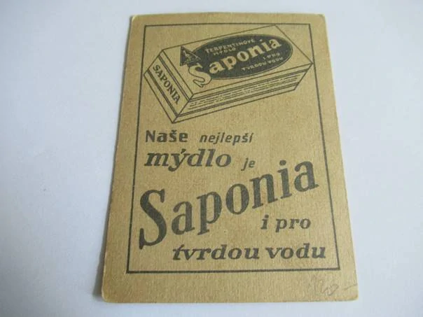Praha - Nusle - Saponia - Terpentinové mýdlo - Petrov