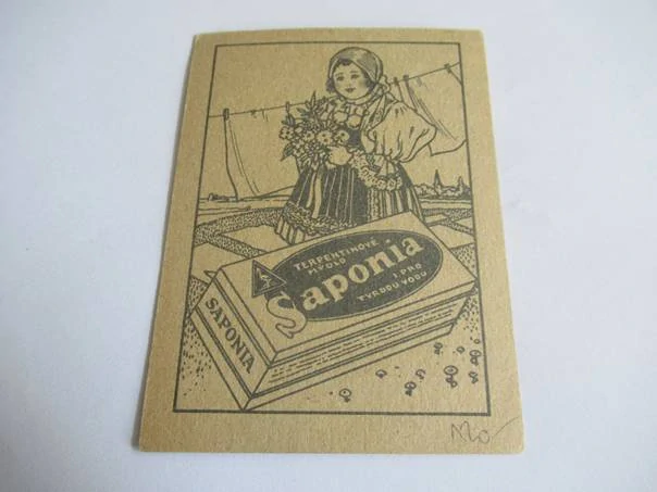 Praha - Nusle - Saponia - Terpentinové mýdlo - Tasov