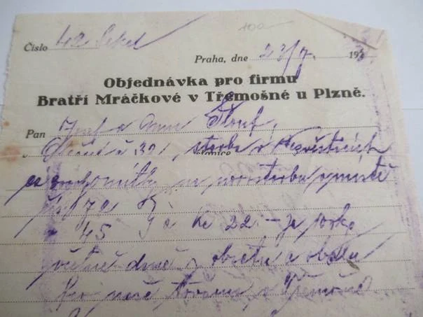 Třemošná u Plzně - Bratří Mráčkové 