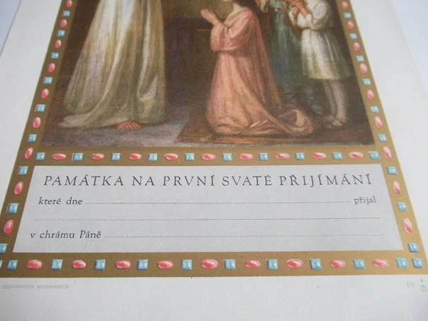 Památka na První svaté přijímání