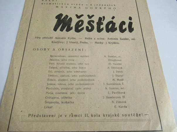 Jílové u Děčína - Divadelní program 