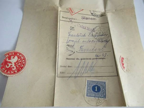 Slaný -  Berní správa, Zpráva o usnesení komise - 1931 