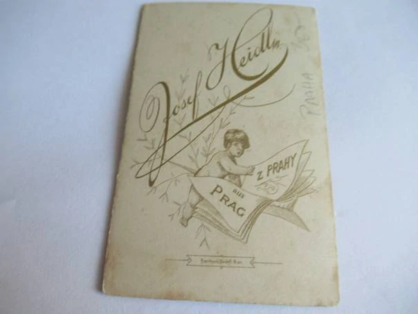 Praha - Foto Josef Heidln - Náměstí  - cca 10,5 x 6,5 cm