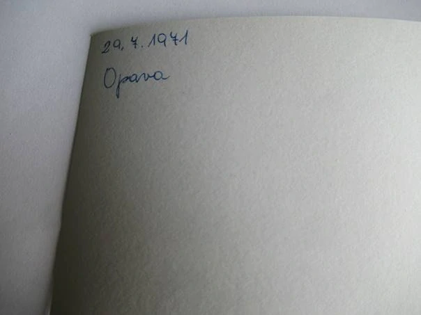 Opava - 1971 - cca 12,5 x 9 cm