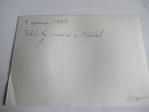 Pokličky - 1973 - cca 12,5 x 9 cm