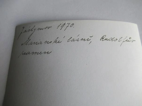 Jáchymov - 1970 - cca 12,5 x 9 cm