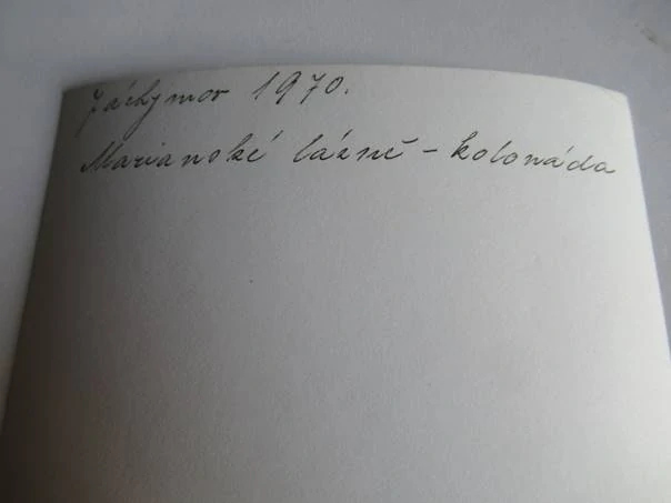 Jáchymov - 1970 - cca 12,5 x 9 cm