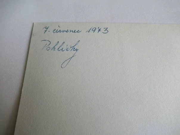 Pokličky - 1973 - cca 12,5 x 9 cm