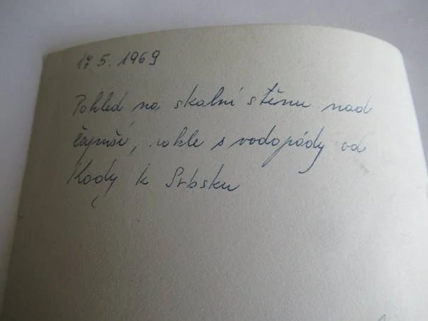 Čapuš - rokle u Srbska - 1969 - - cca 12,5 x 9 cm