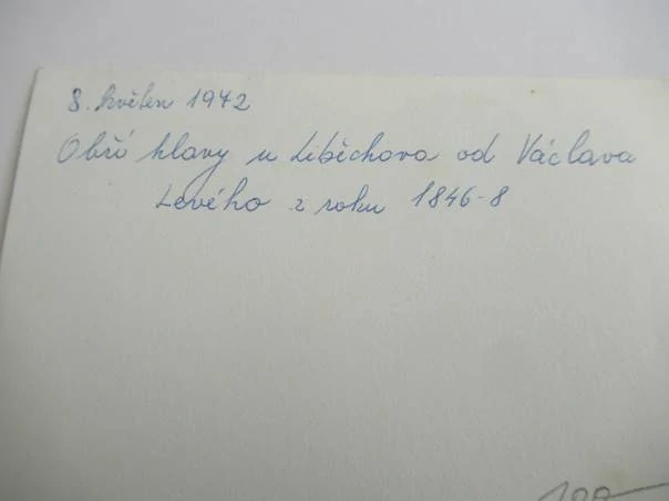 Liběchov - 1972 - cca 12,5 x 9 cm