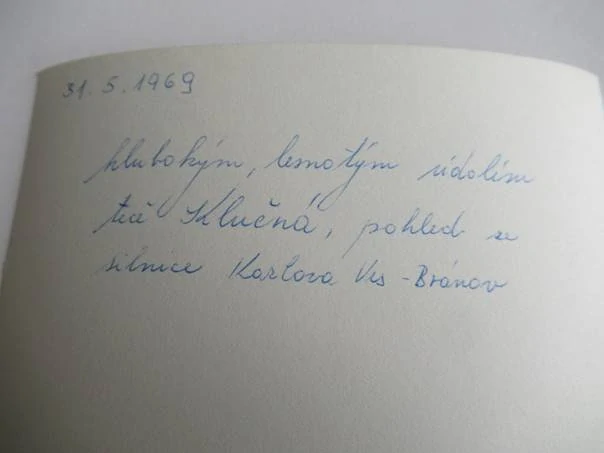 Karlova Ves - 1969 - - cca 12,5 x 9 cm