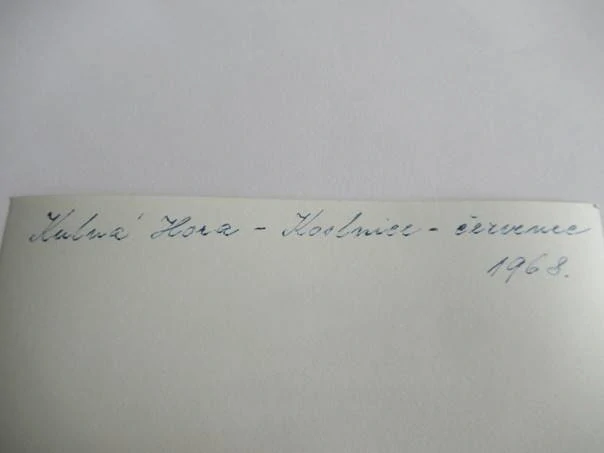 Kutná Hora - 1968 - cca 12,5 x 9 cm