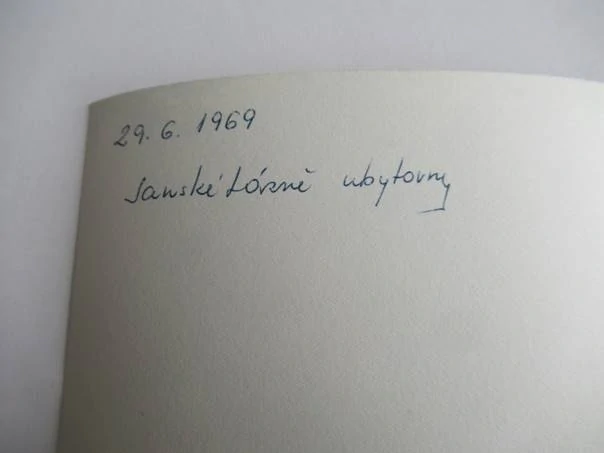 Janské lázně - 1969 - cca 12,5 x 9 cm
