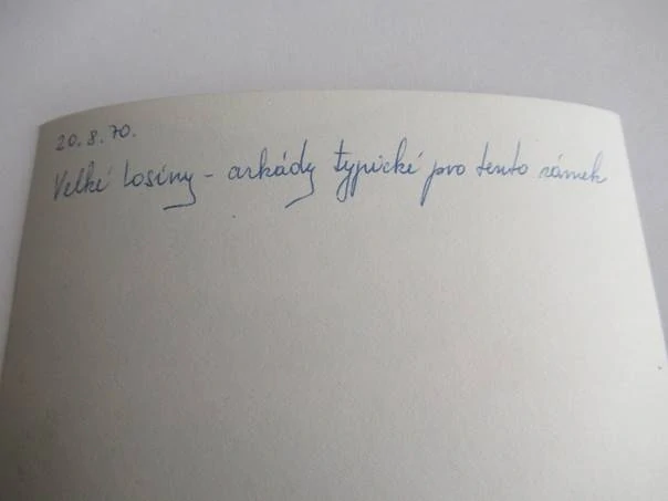 Velké Losiny - 1970 - cca 12,5 x 9 cm