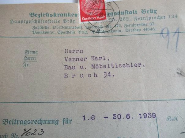 Most - Okresní nemocnice - 1939