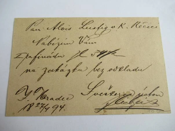 Jindřichův Hradec - 1894