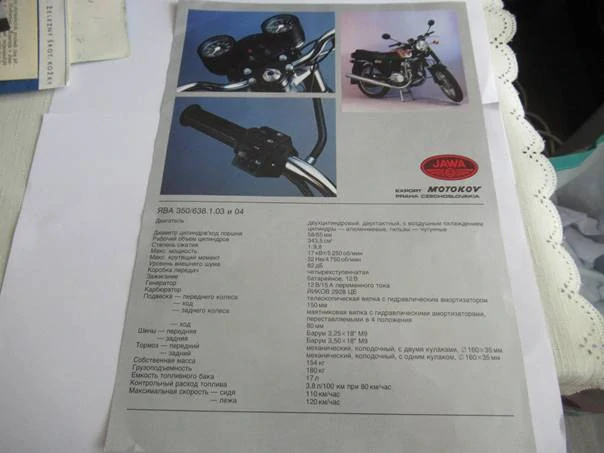 Týnec nad Sázavou - Jawa 350