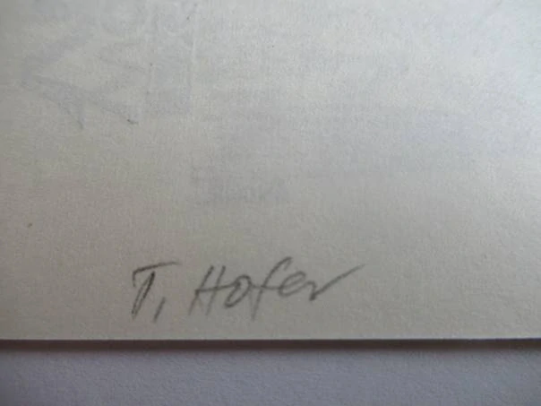 Exlibris Wolfram Veitl, 1960, Prof. Toni Hofer – X2 dřevoryt, 14,5 × 9 cm