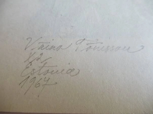Exlibris – pro Gustava Buxbauma – Voldemar Tönisson – (reprint/novotisk 1967), X2 (dřevoryt), motiv se sklepníkem, sudem a klíči – 11,5 x 10,5 cm